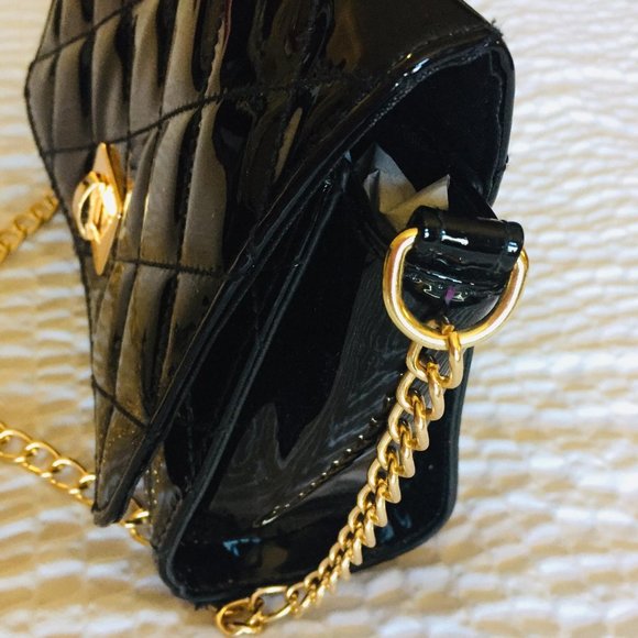 Vegan Est. 2005 Black Cross Body Mini Bag - Picture 10 of 16